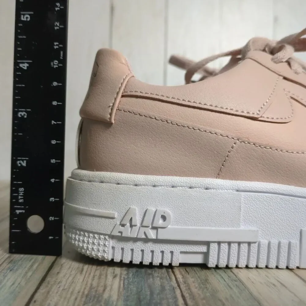 Nike Air Force 1 Pixel SE Pink Oxford White Womens Sneakers Size 7.5